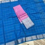 Mangalagiri Big kanchi Border Pure pattu Lehengas