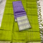 Mangalagiri kanchi Border Pure Pattu Lehenga Sets