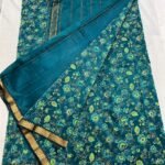 Presenting the Mangalagiri pure plain pattu small border printing sarees 
