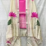  Managalgiri Kanchi Border Pattu Tops With Hand Painted Duppatas