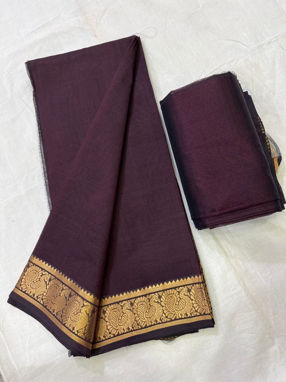 Tradition Mangalagiri pattu sarees in unique & new designs with peacock boarder