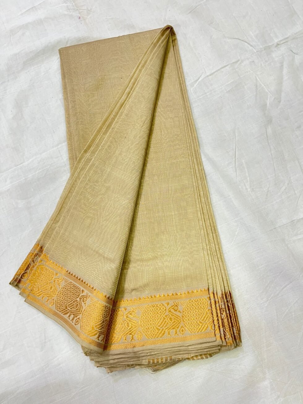 Tradition Mangalagiri pattu sarees in unique & new designs with peacock boarder