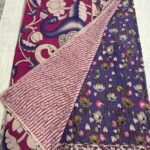 Mnagalagiri pure cotton kalamkari printing sarees