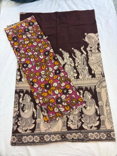 Kalamkari cotton 2 pc dress set