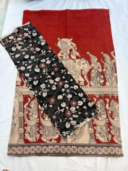 Kalamkari cotton 2 pc dress sets