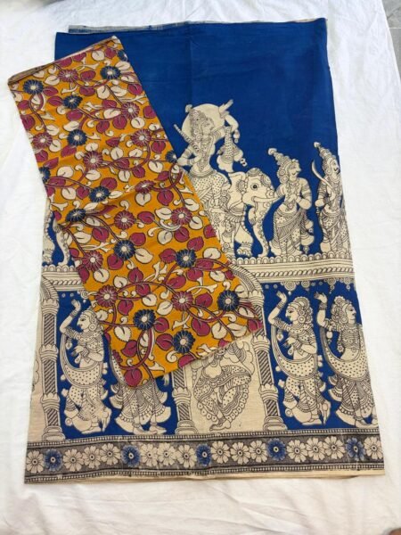 Kalamkari cotton 2 pc dress set
